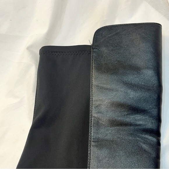 Bamboo over the knee chunky flat heel boots. Size 10 - Picture 9 of 10